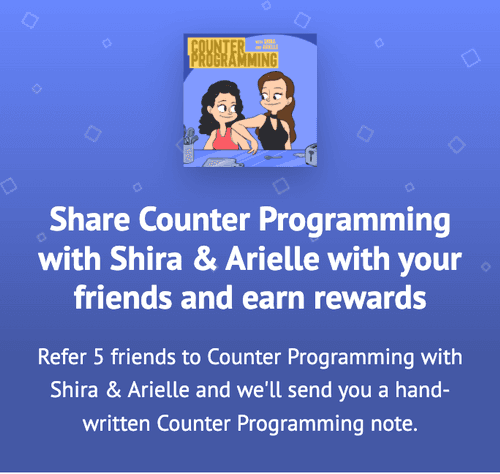 Counter Programming referral page